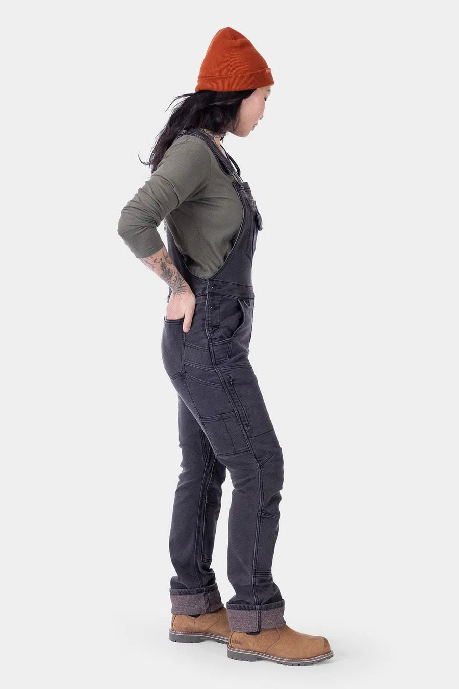 Freshley HOTSWAP® Thermal Denim Drop Seat Overalls