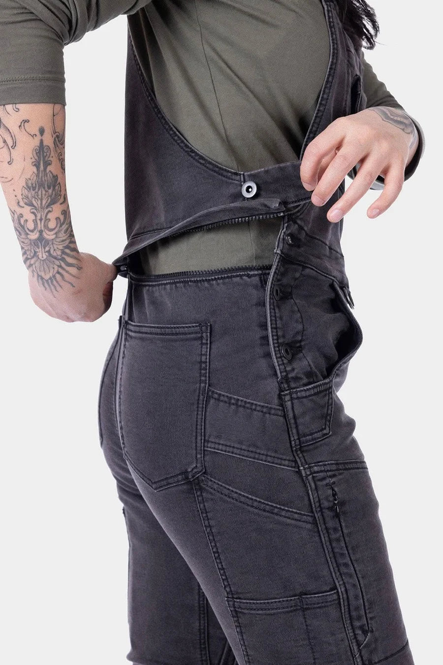 Freshley HOTSWAP® Thermal Denim Drop Seat Overalls