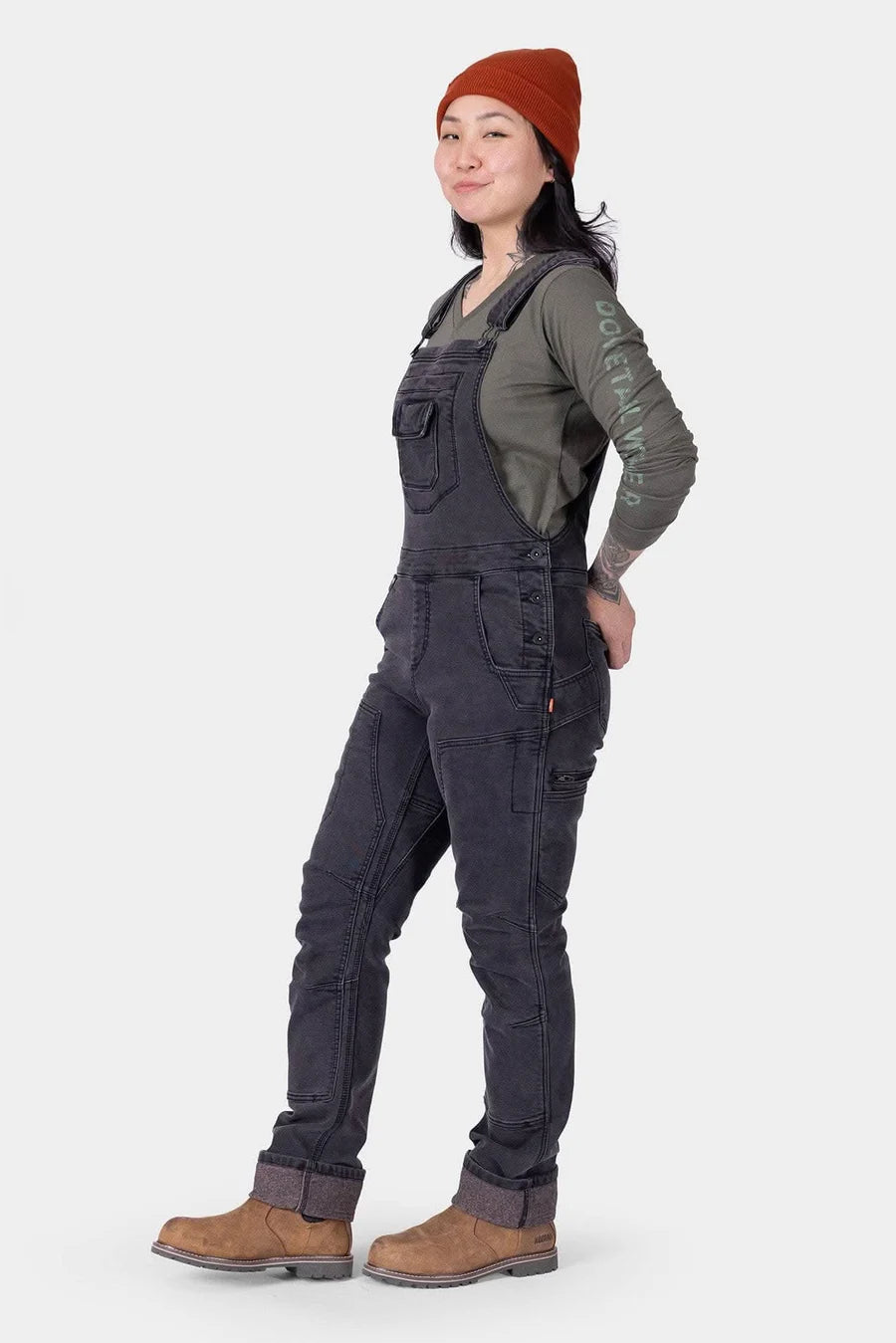 Freshley HOTSWAP® Thermal Denim Drop Seat Overalls