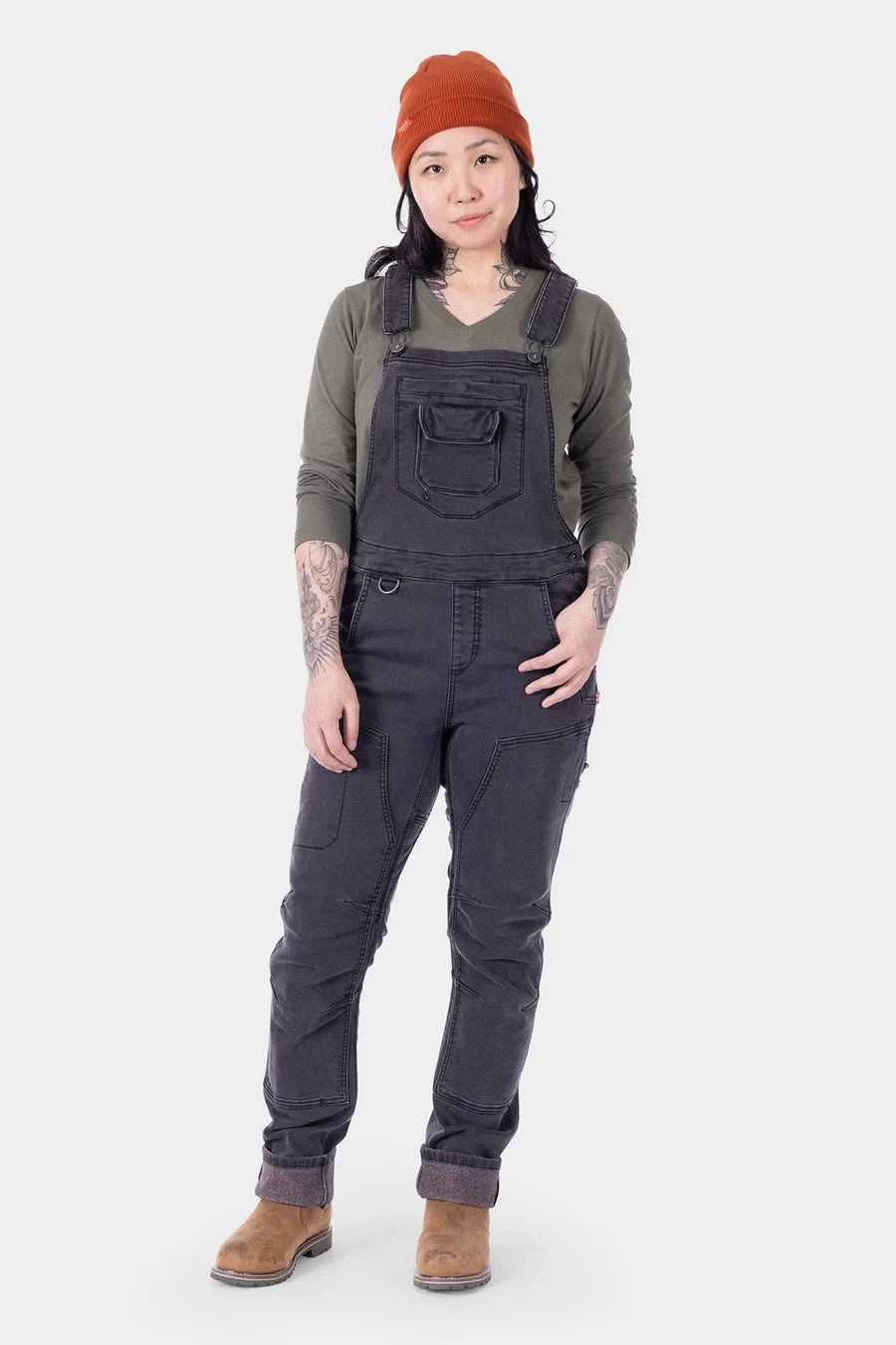 Freshley HOTSWAP® Thermal Denim Drop Seat Overalls