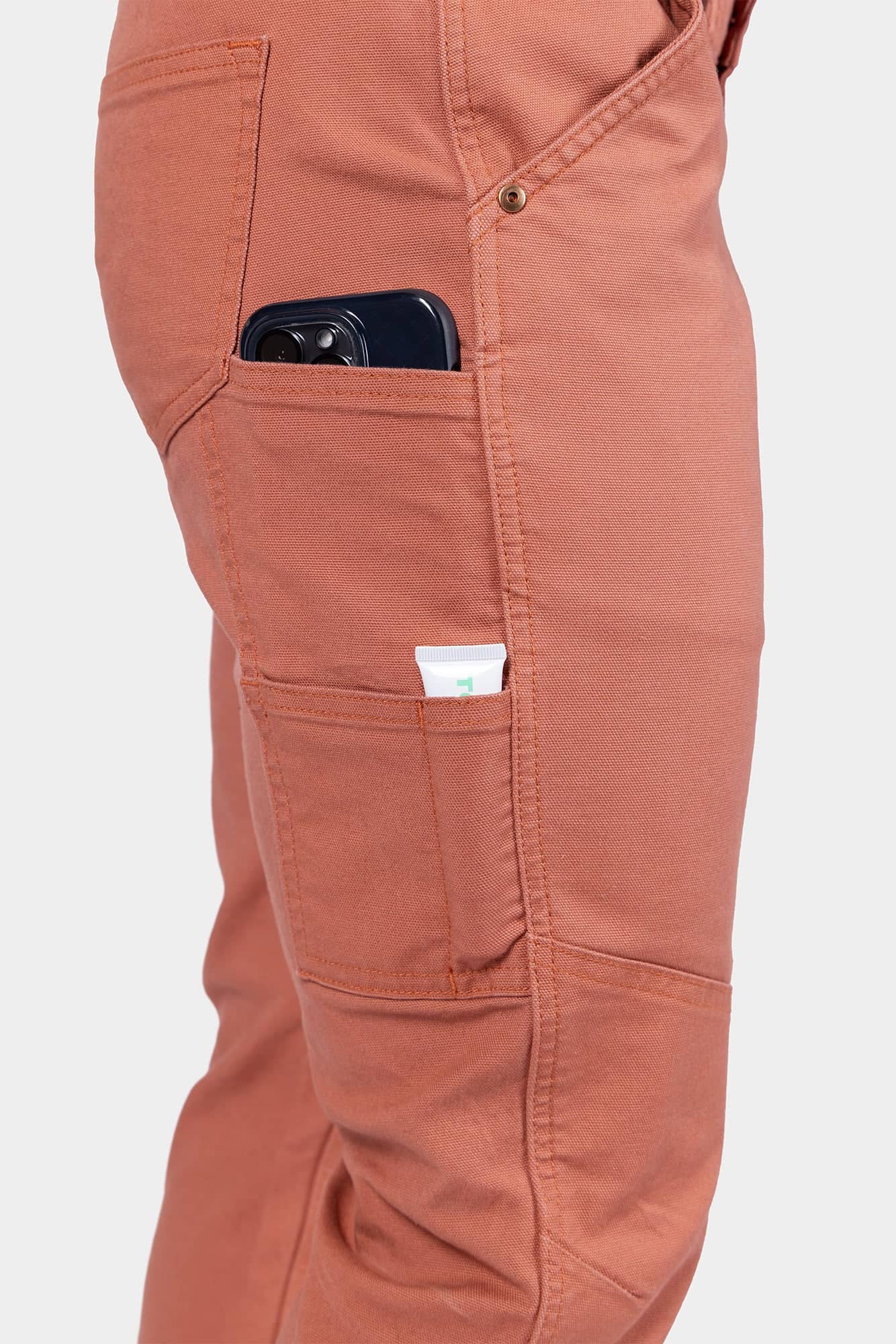 Dovetail GO TO™ Stretch Canvas Pant Terracotta