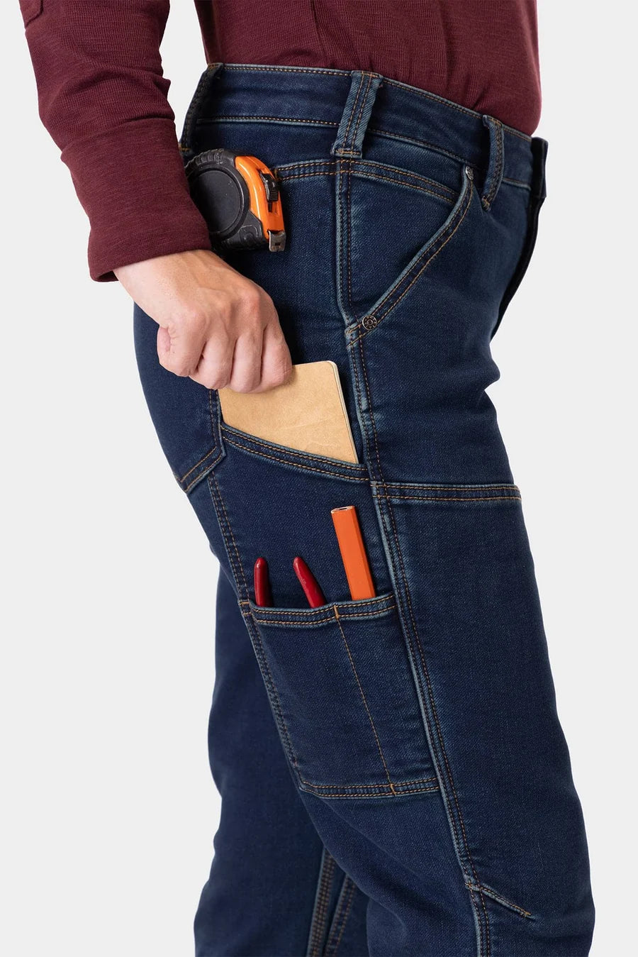 Britt Utility HOTSWAP® Thermal Denim Pant Indigo Blue