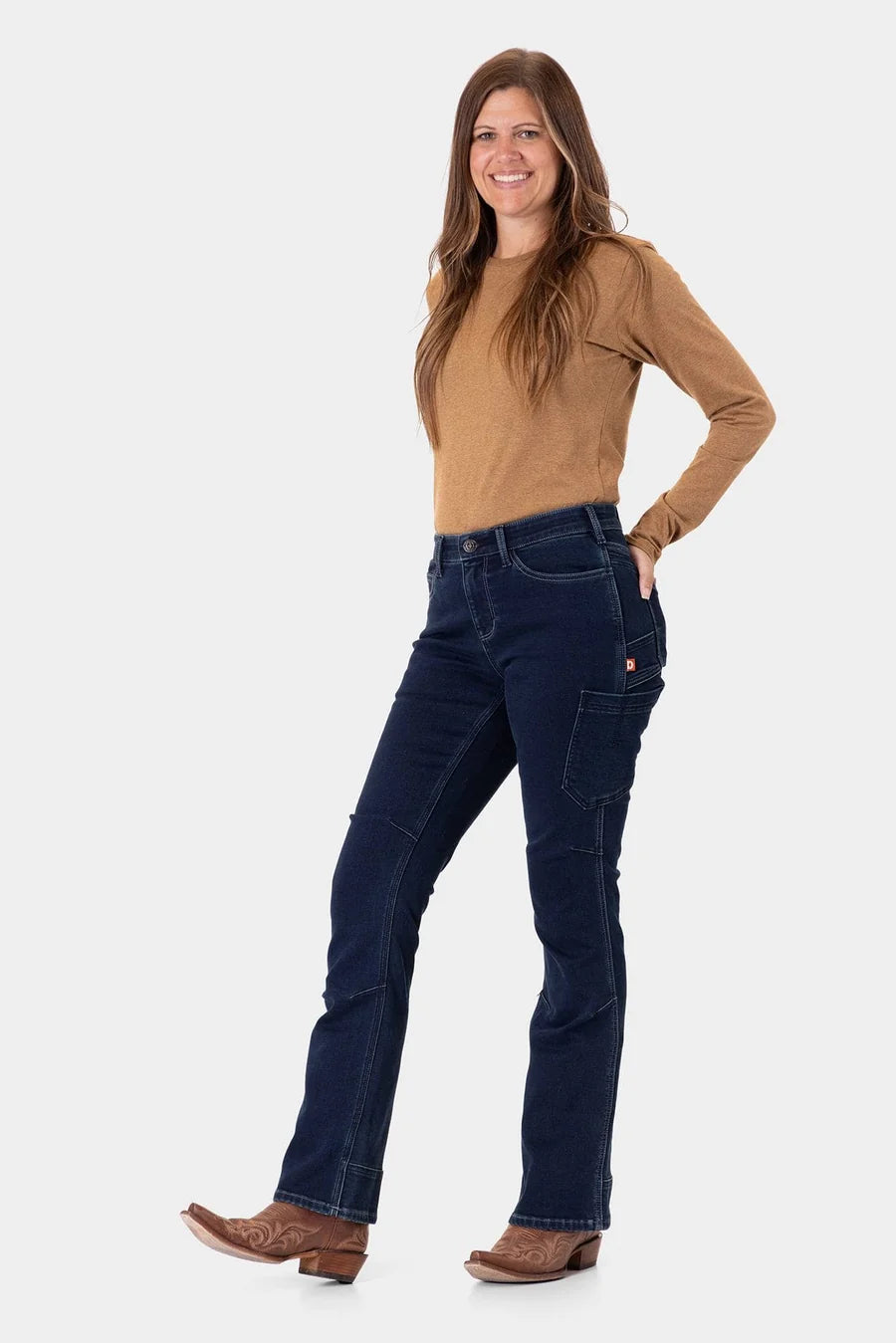 DX Bootcut HOTSWAP® Thermal Denim Pant Indigo Blue