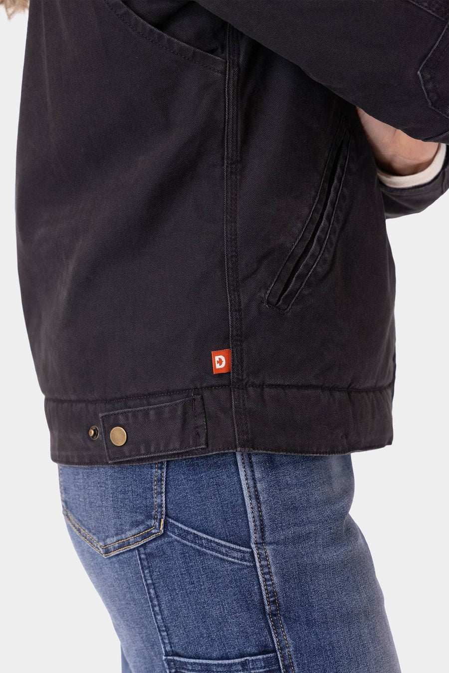 Old School Trucker Canvas Work Jacket