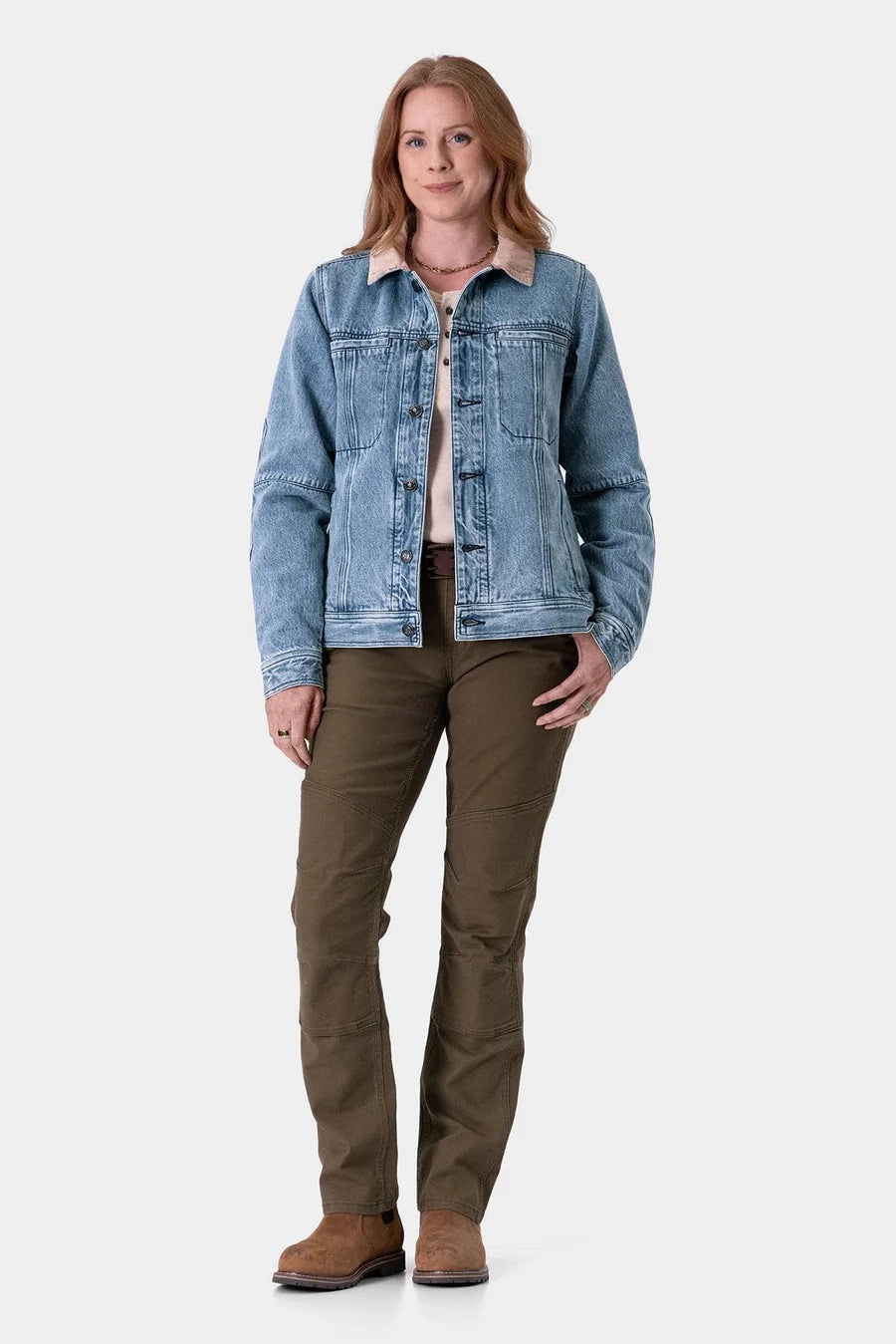 DX Lined Denim Trucker Jacket