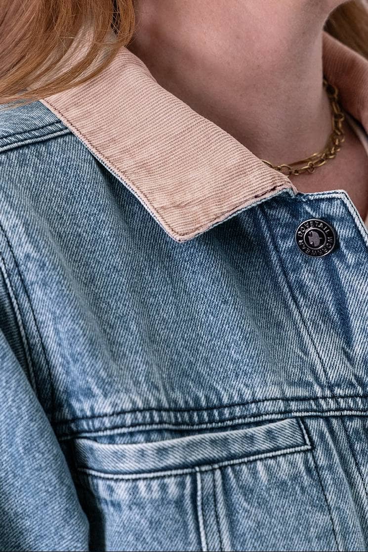 DX Lined Denim Trucker Jacket
