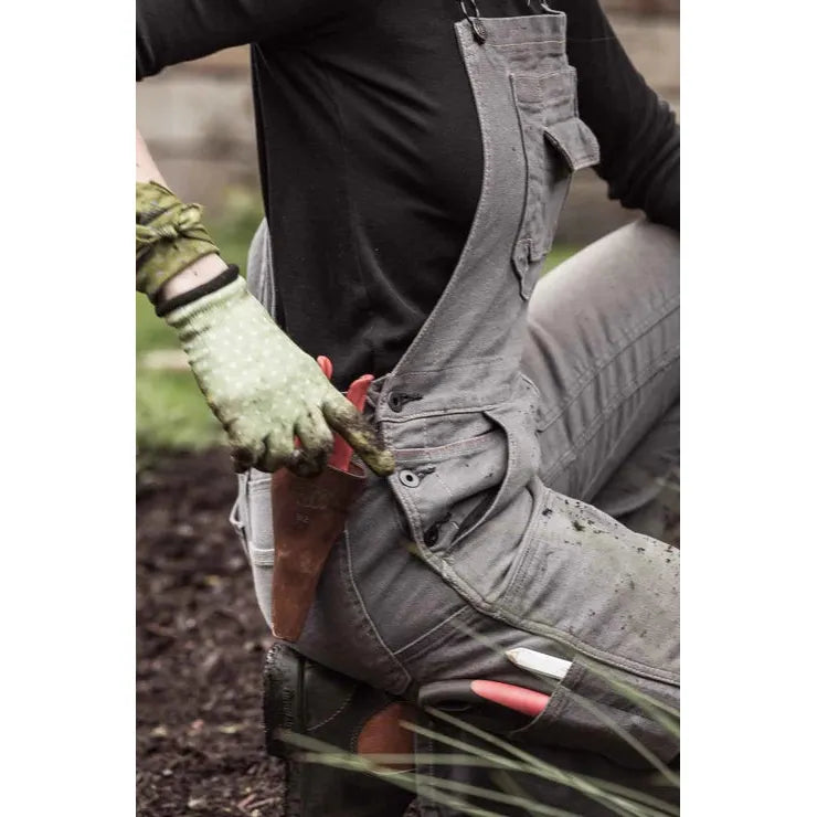 Dovetail Freshley Overalls For Women Grey Canvas