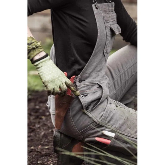 Dovetail Freshley Overalls For Women Grey Canvas