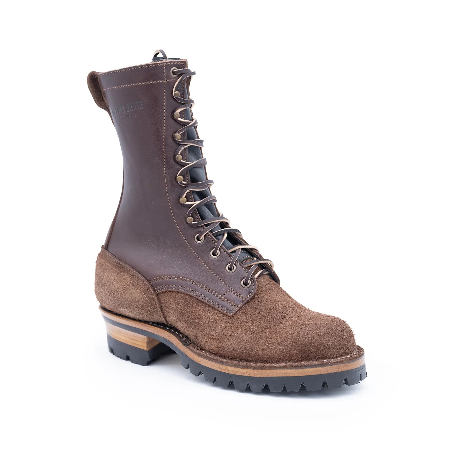 DREW'S 10-INCH LOGGER - BROWN ROUGH OUT