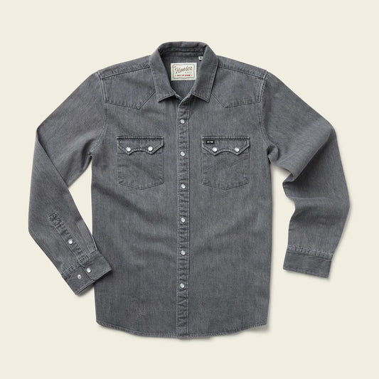 Howler Bros Dust Up Denim Snapshirt