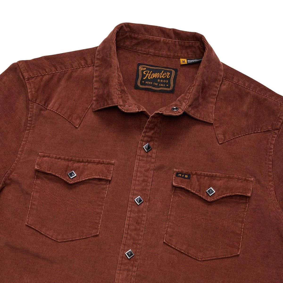 Howler Bros Banning Corduroy Snapshirt — additional view 18