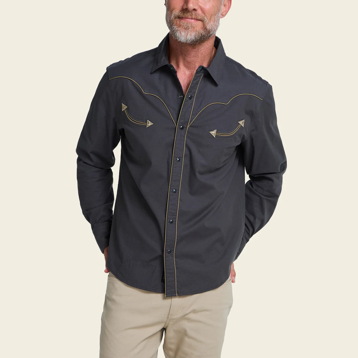 Howler Bros. Broncbuster Longsleeve Snapshirt — additional view 5