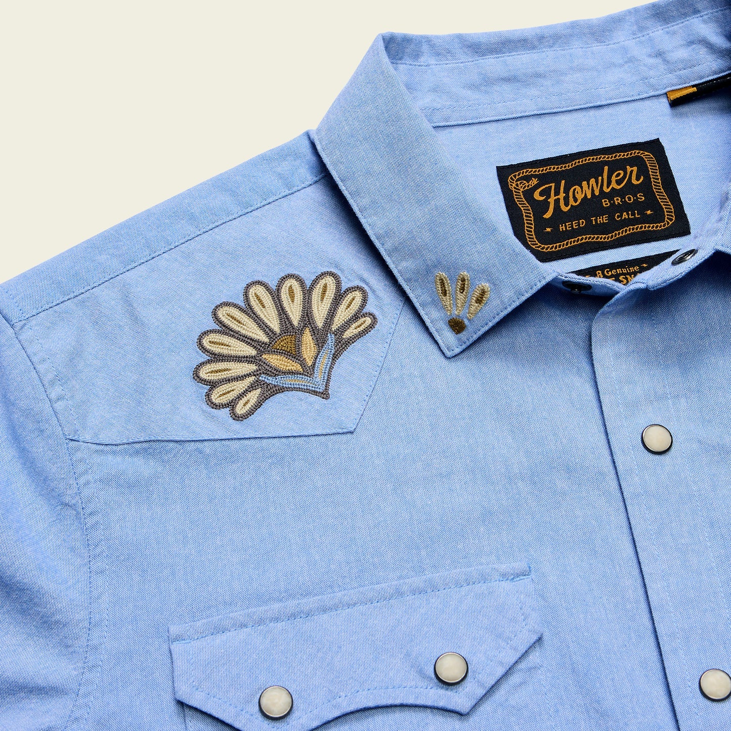 Howler Bros Crosscut Deluxe Snapshirt