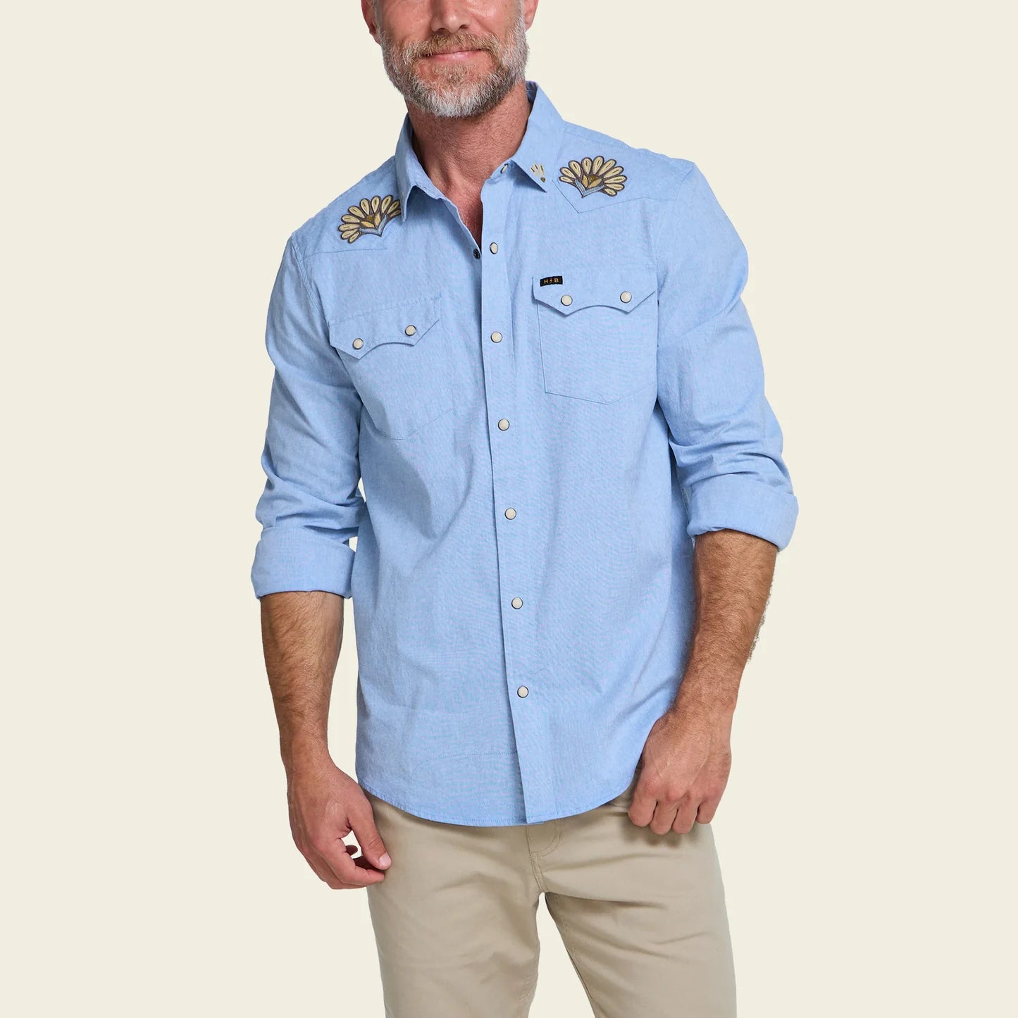 Howler Bros Crosscut Deluxe Snapshirt