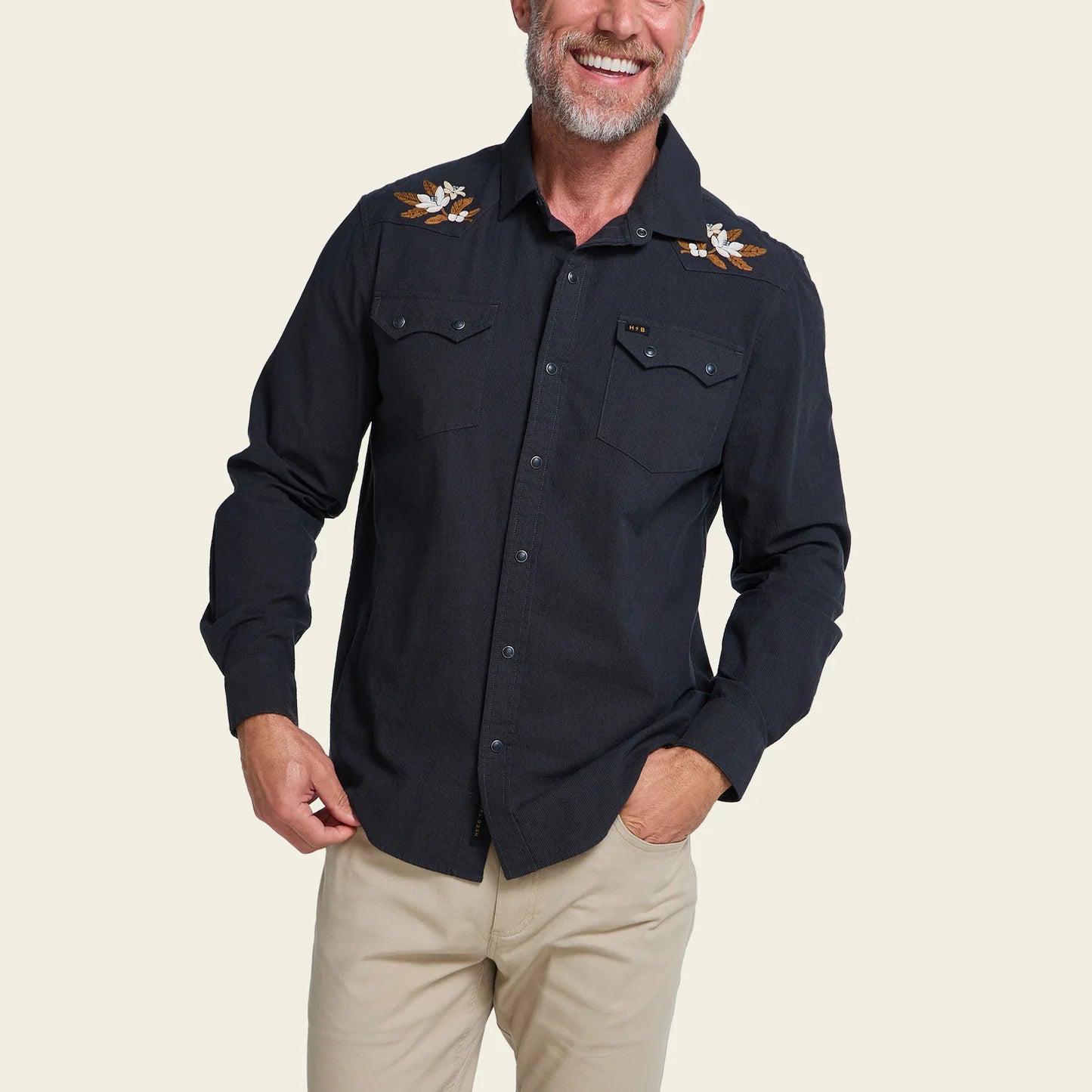 Howler Bros Crosscut Deluxe Snapshirt