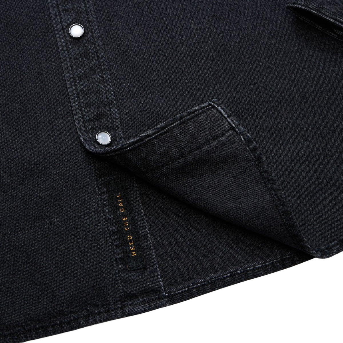 Howler Bros Dust Up Denim Snapshirt — additional view 8
