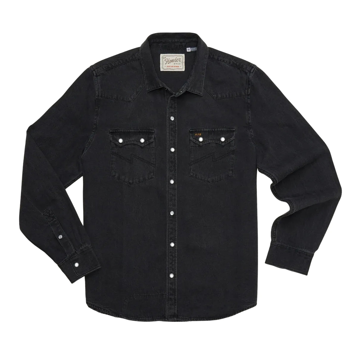 Howler Bros Dust Up Denim Snapshirt — additional view 10