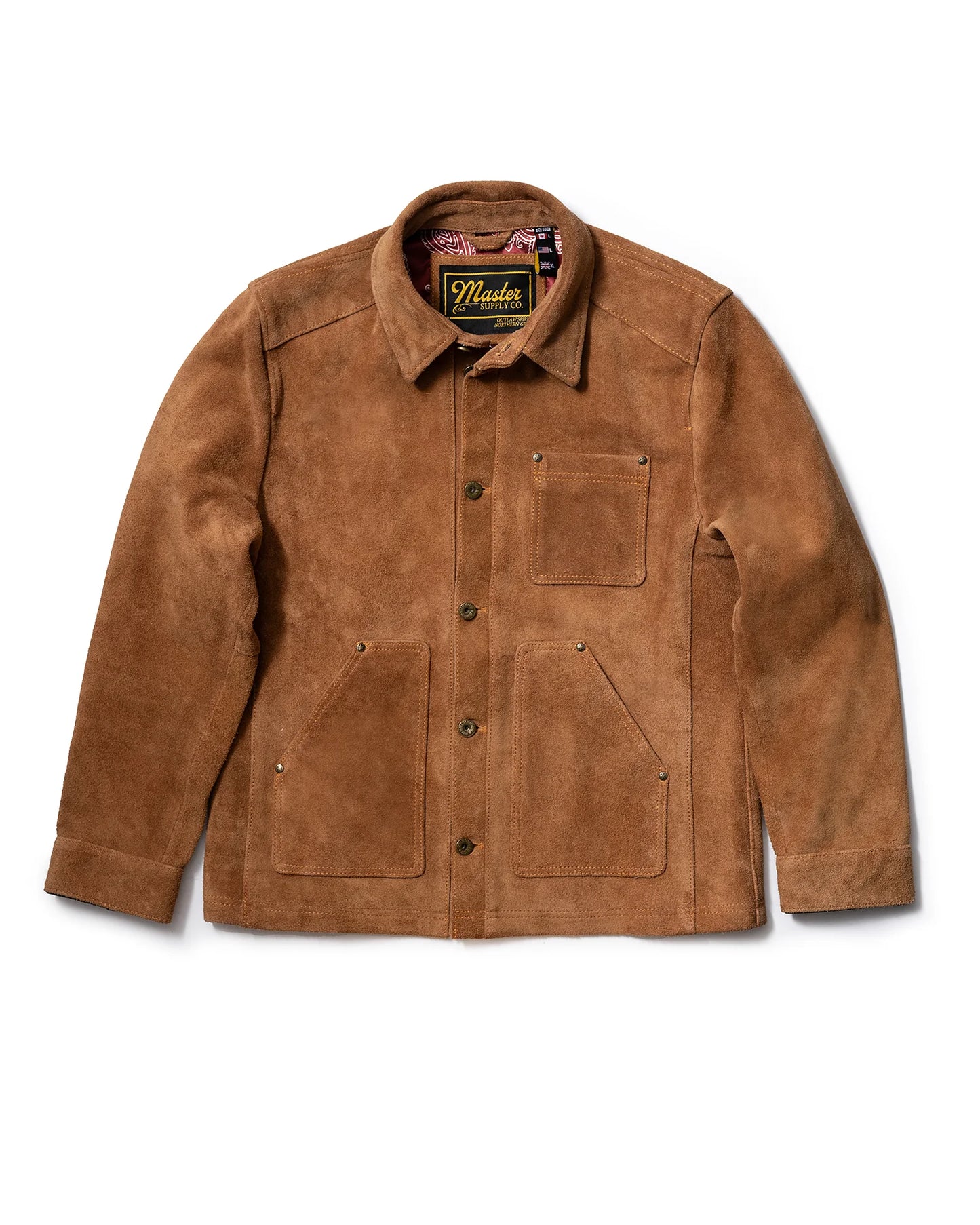 Master Supply Co. Field Jacket: Rough Out Brown