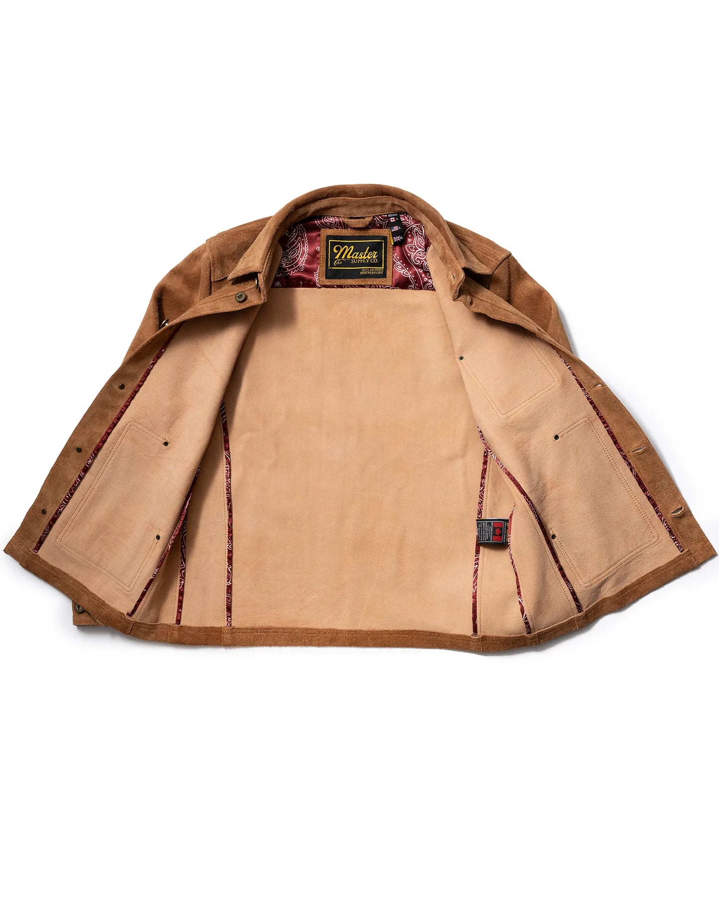 Master Supply Co. Field Jacket: Rough Out Brown