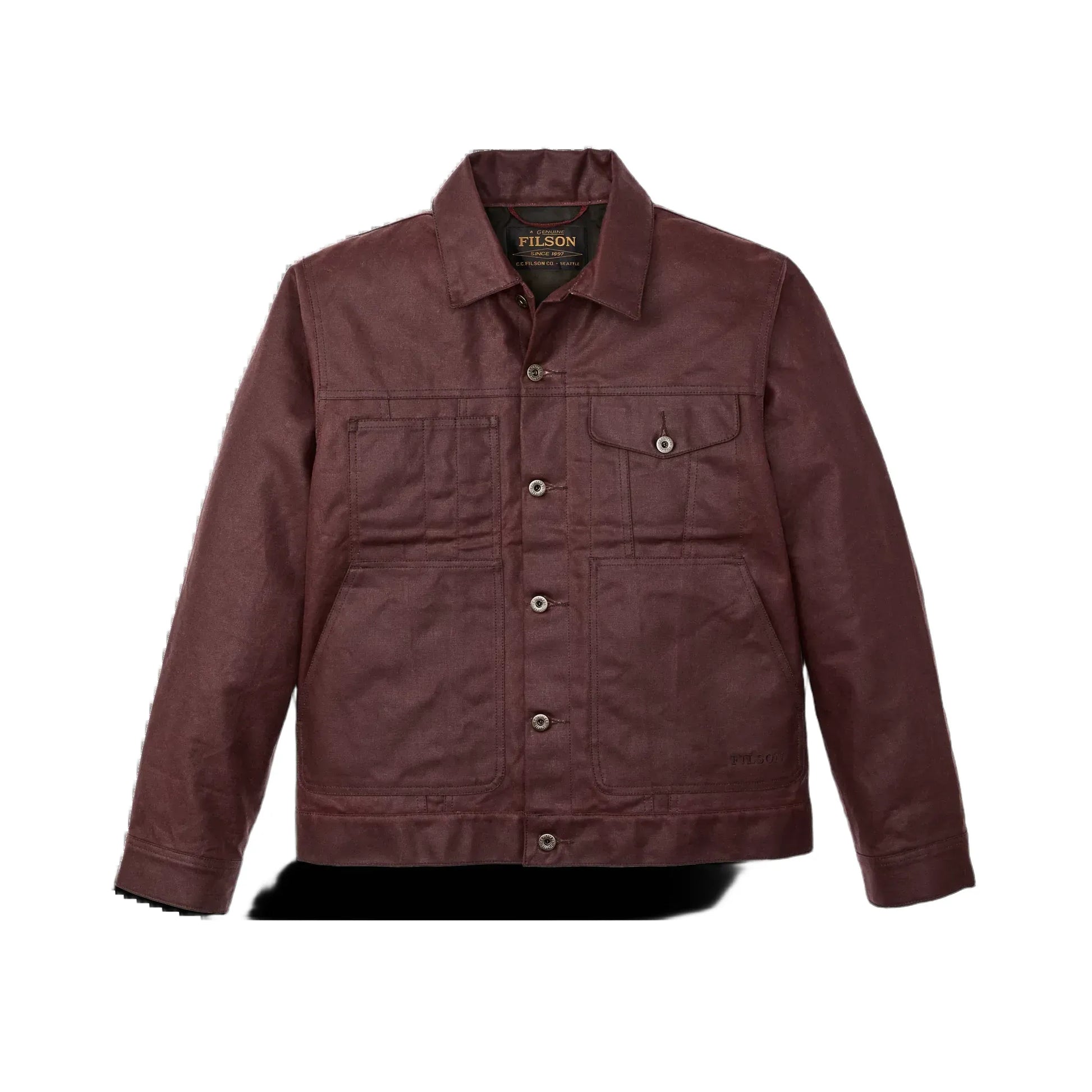 Filson TIN CLOTH SHORT LINED CRUISER JACKET