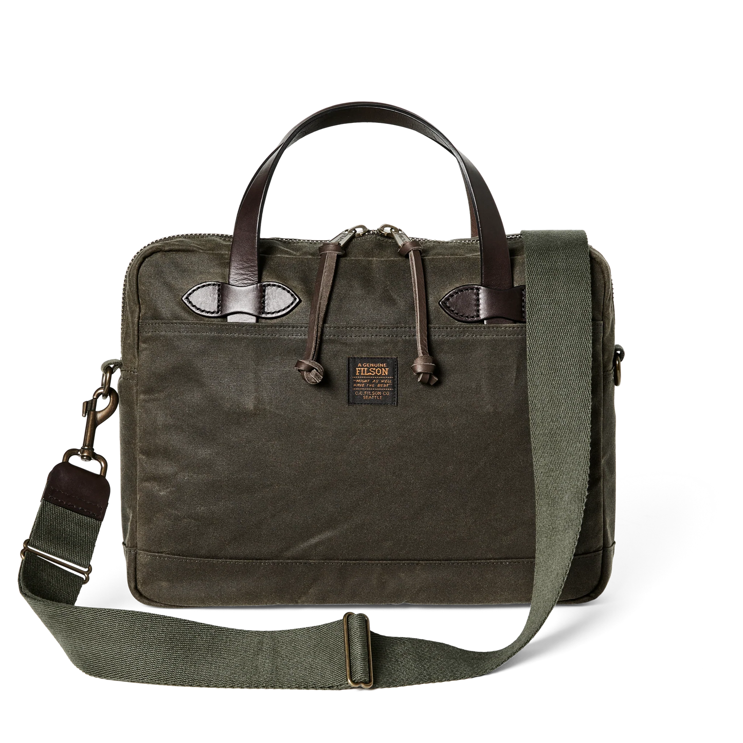 Filson Tin Cloth Compact Briefcase