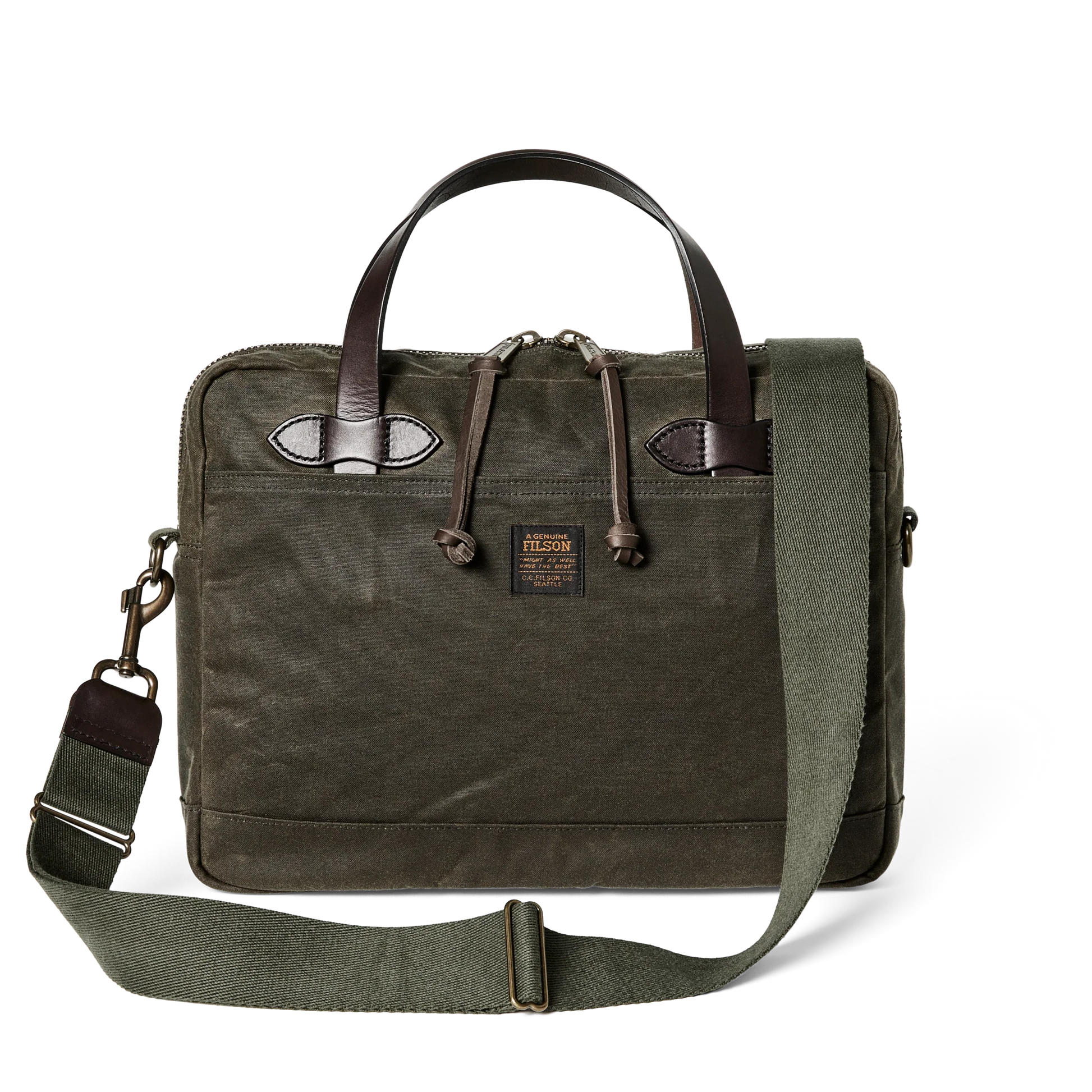 Filson Tin Cloth Compact Briefcase