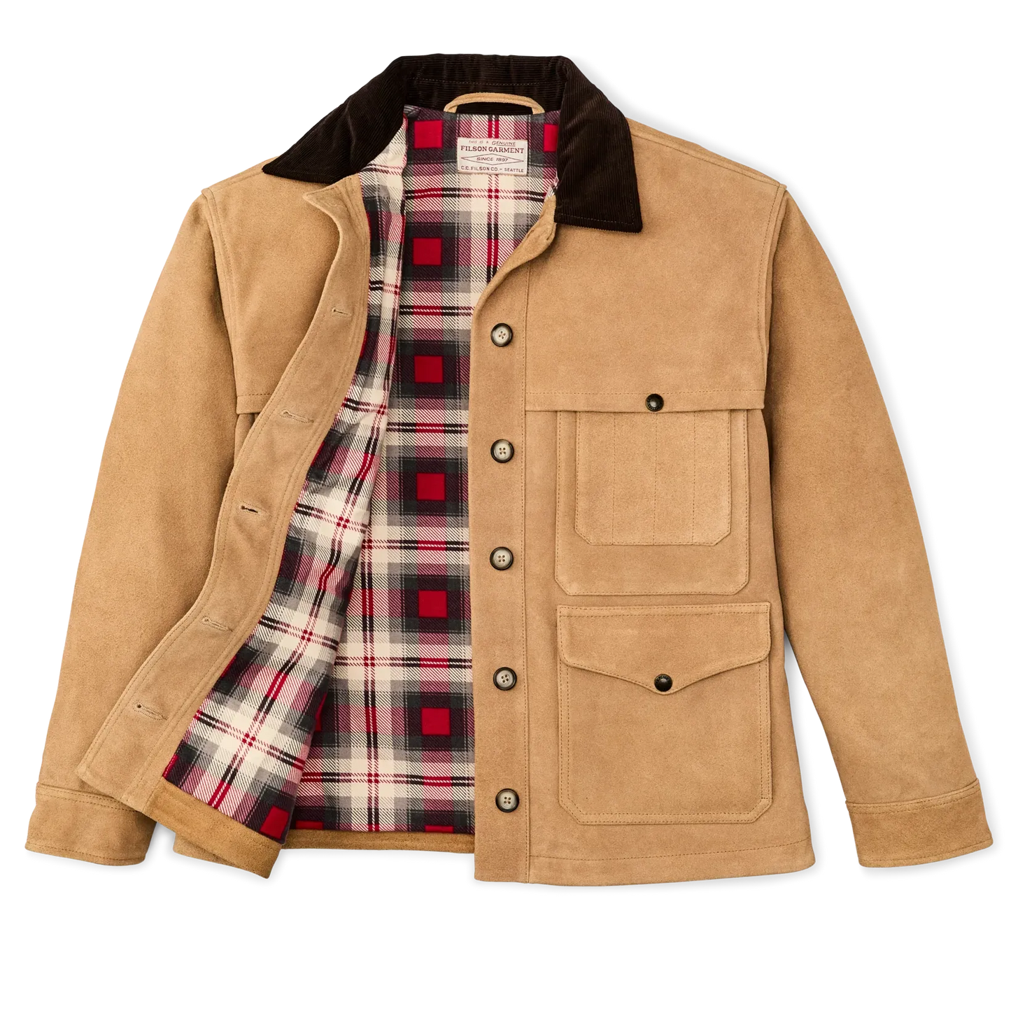 Filson WOMEN'S SUEDE LEATHER CRUISER