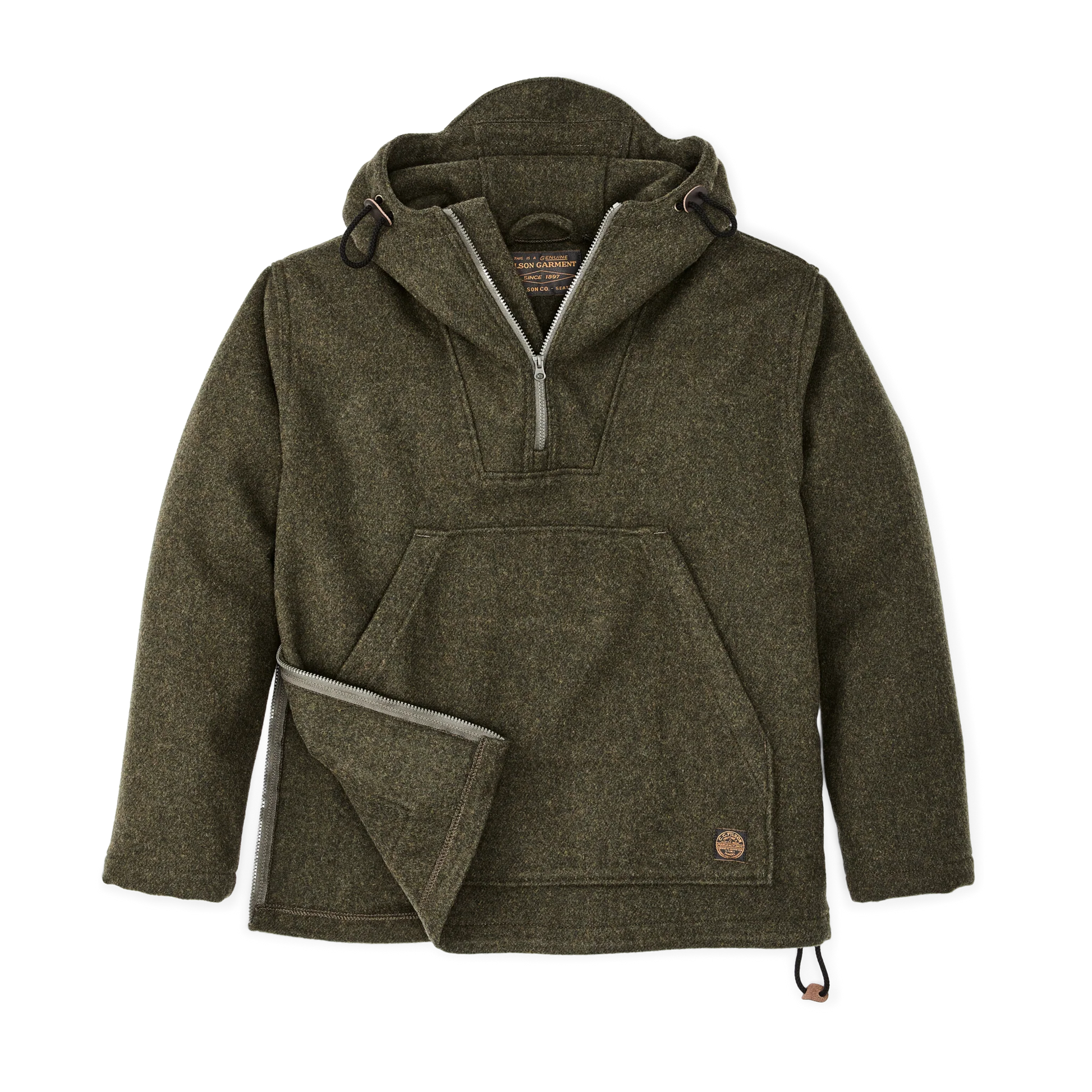 Filson Wool Anorak – Les Newman's Quality Outdoor & Lifestyle Clothing Filson Wool Anorak – Les Newman's Quality Outdoor & Lifestyle Clothing