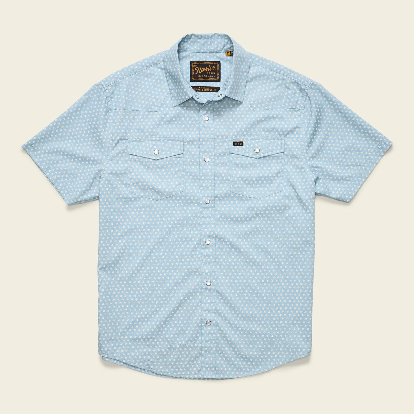 Howler Bros. H Bar B Snapshirt - Lockhart Floral : Pool Blue
