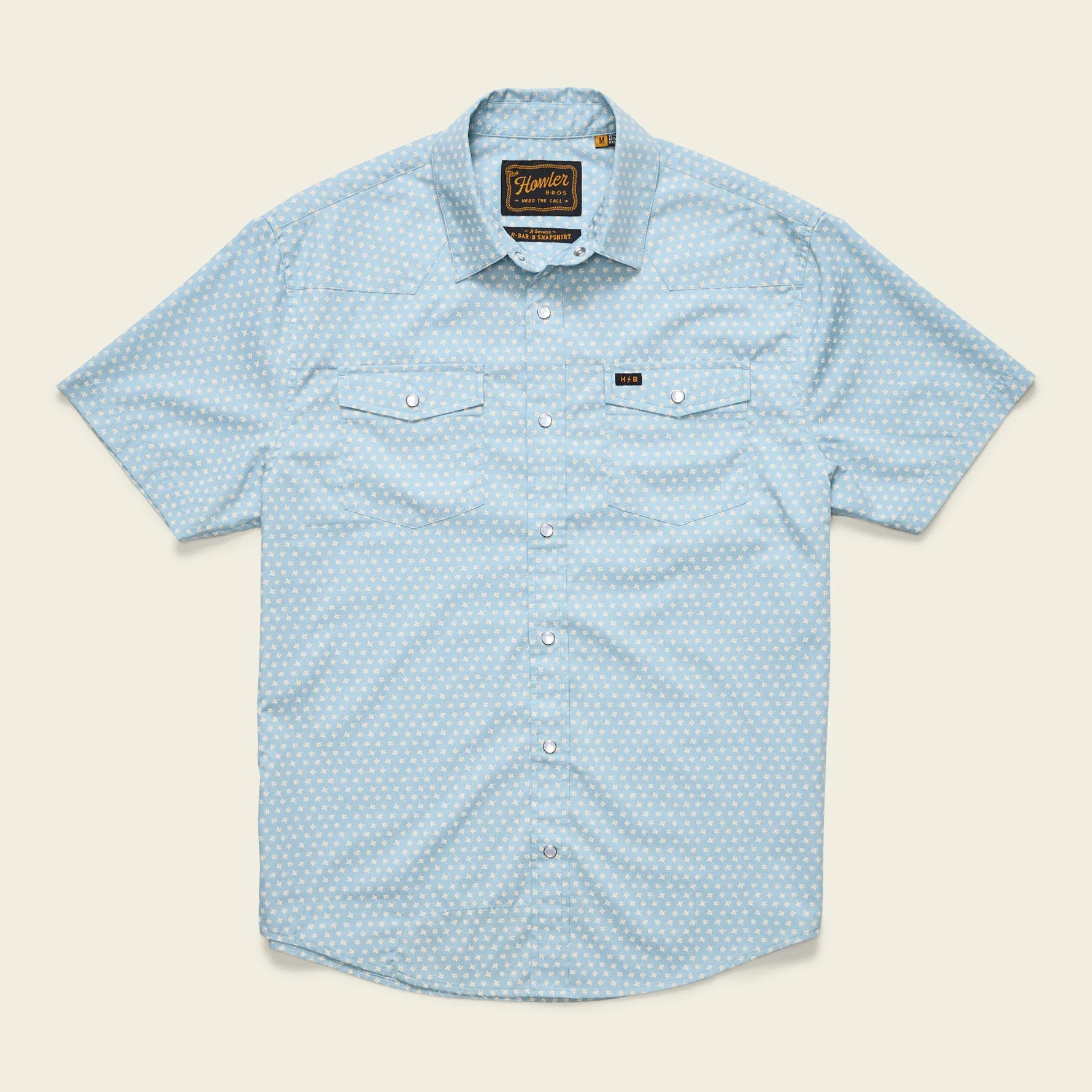 Howler Bros. H Bar B Snapshirt - Lockhart Floral : Pool Blue