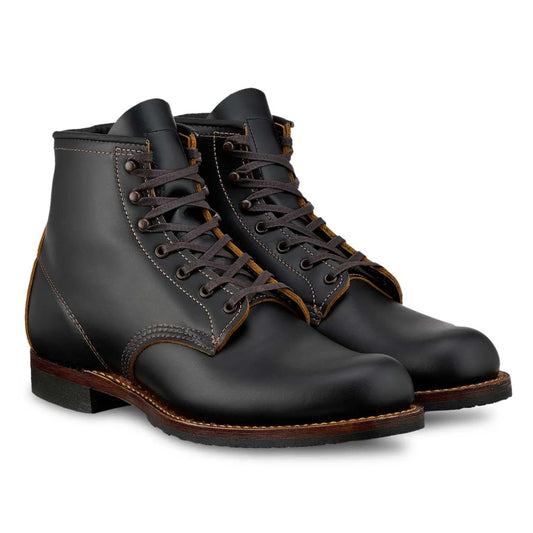 Red Wing Men's Beckman Flatbox 6" 9060 Black Klondike Leather