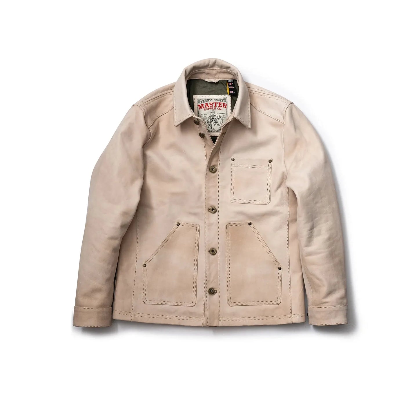 Master Supply Co. Field Jacket: Natural