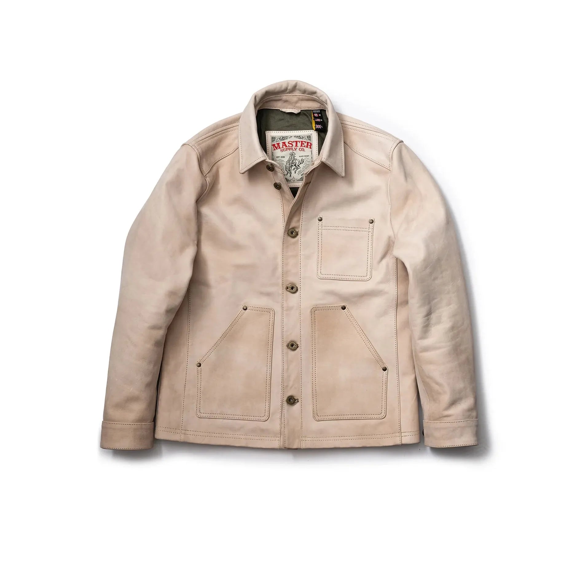 Master Supply Co. Field Jacket: Natural