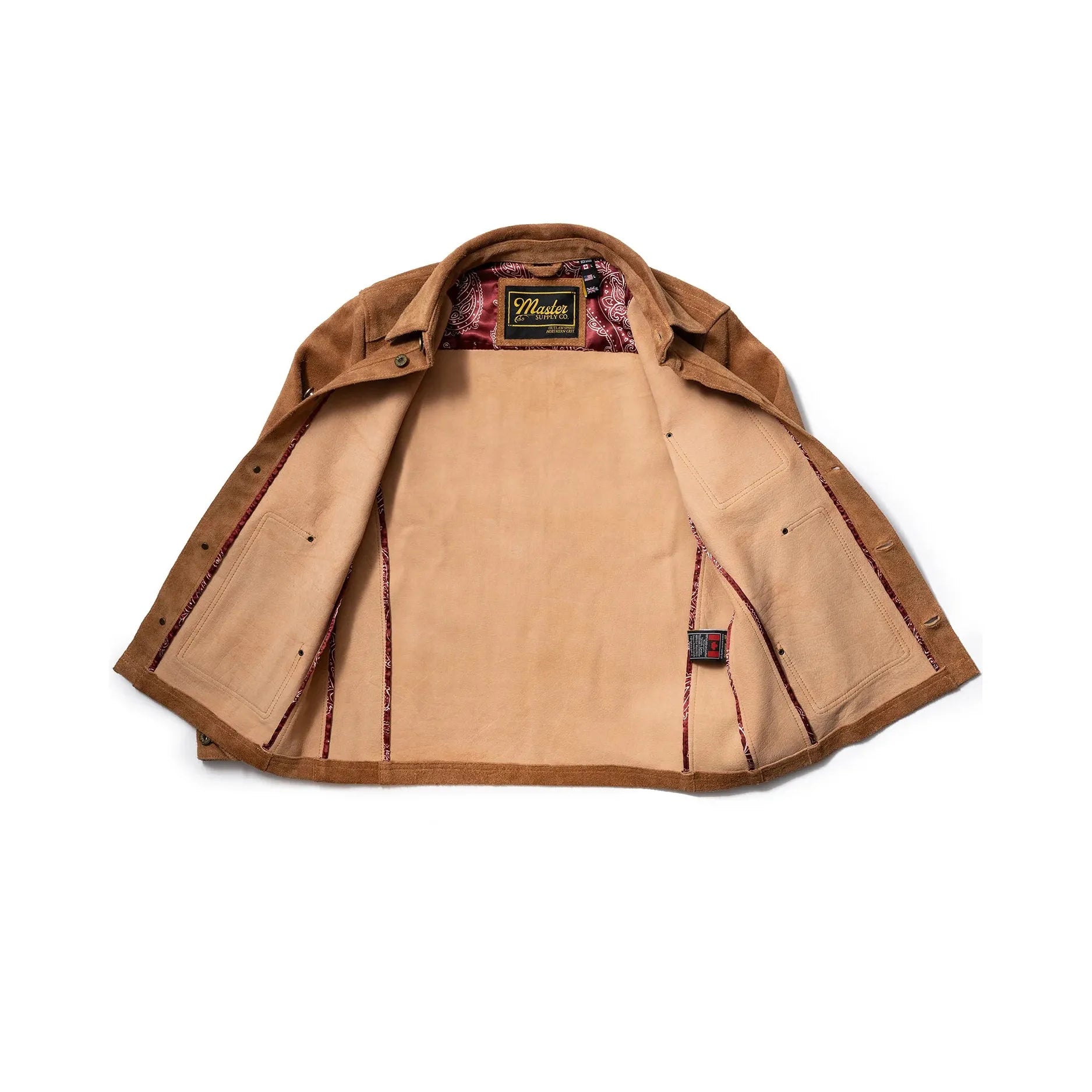 Master Supply Co. Field Jacket: Rough Out Brown