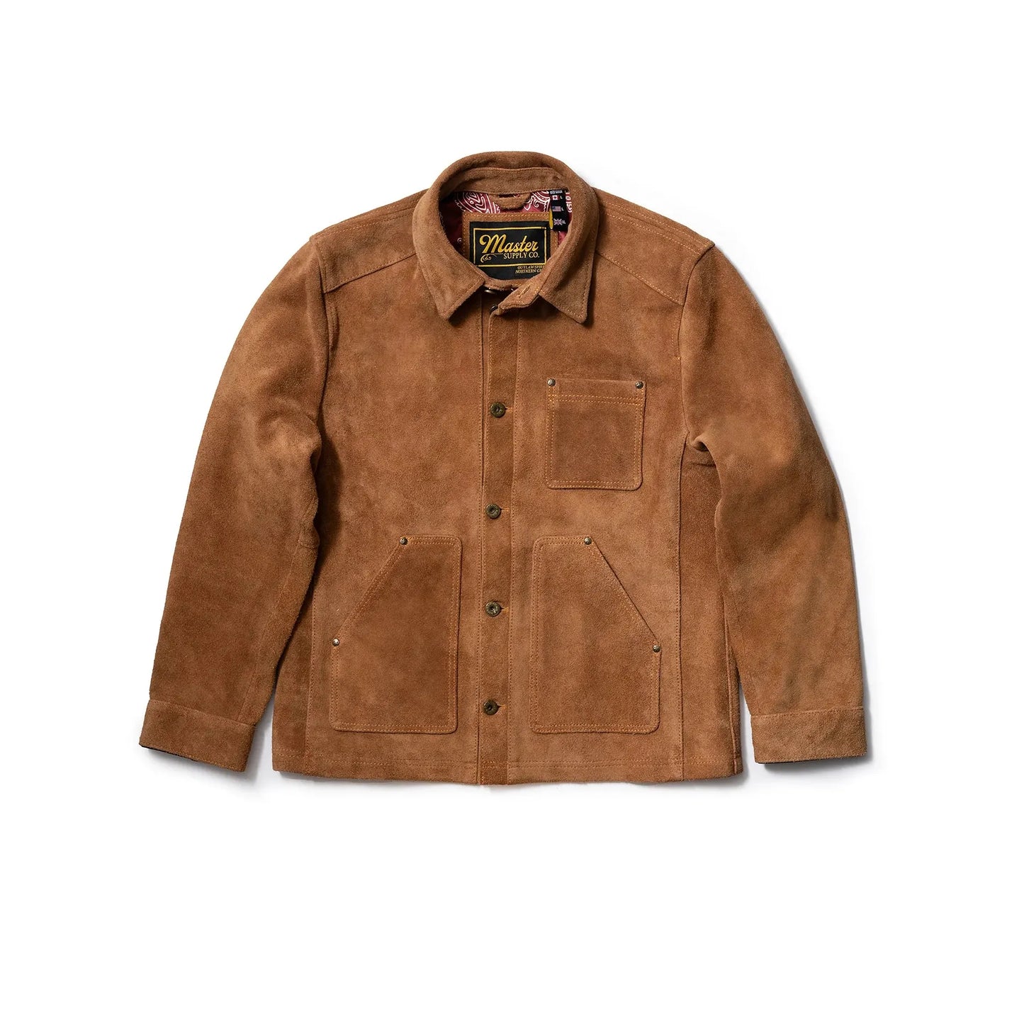 Master Supply Co. Field Jacket: Rough Out Brown