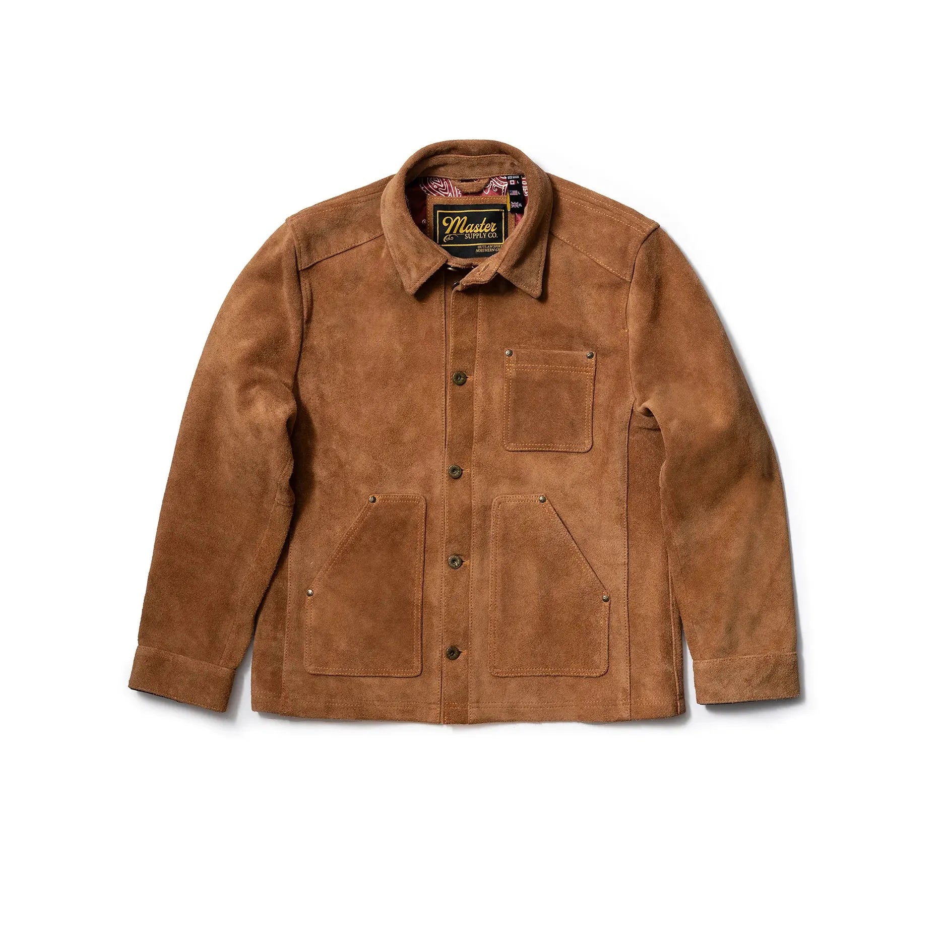 Master Supply Co. Field Jacket: Rough Out Brown