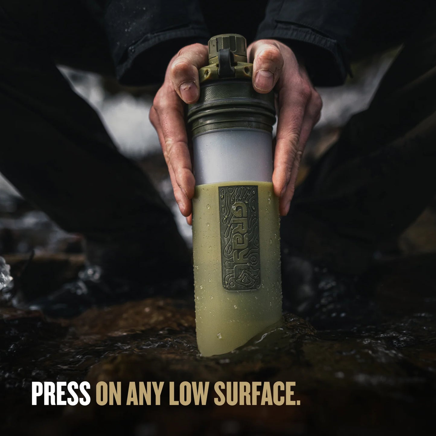 Grayl 24oz GeoPress® Purifier - Covert