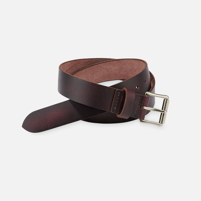 RED WING LEATHER BELT BLACK CHERRY