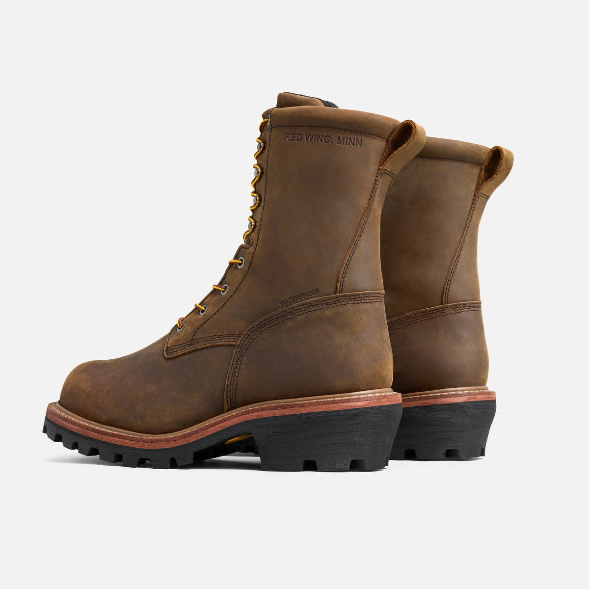LOGGERMAX  Men's 9-inch Waterproof, Safety Toe Logger Boot