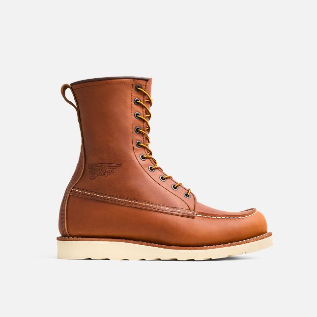 Red Wing Men's #10877 TRACTION TRED MEN'S 8-INCH SOFT TOE BOOT