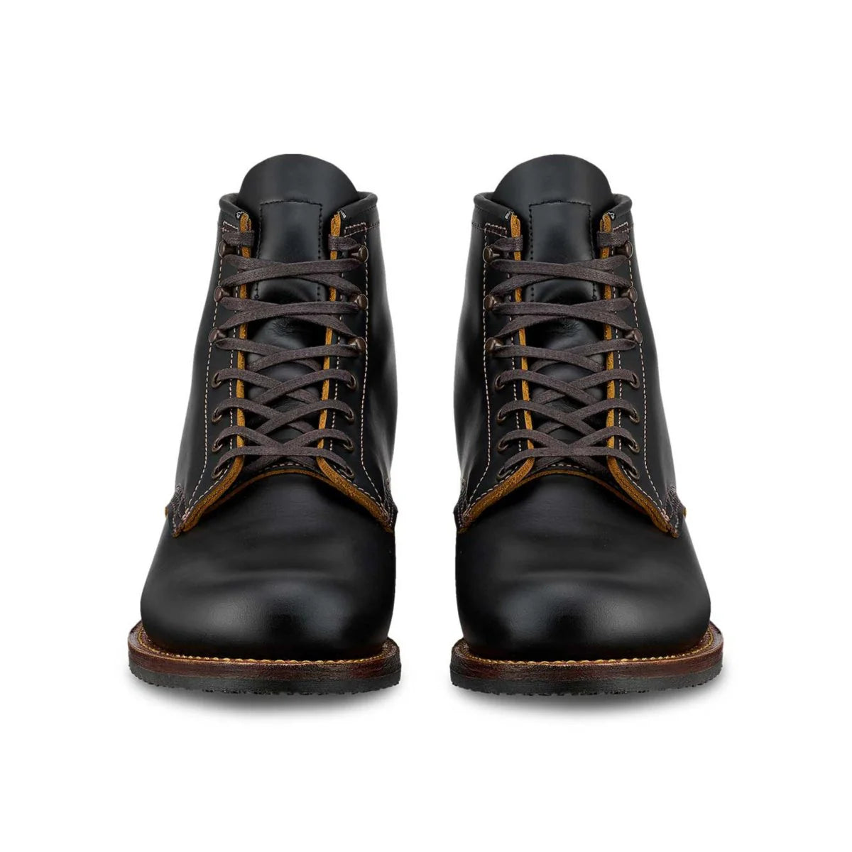 Red Wing Men's Beckman Flatbox 6" 9060 Black Klondike Leather