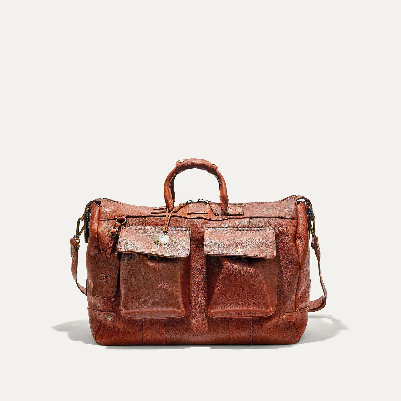 Will Leather LEATHER TRAVEL DUFFLE