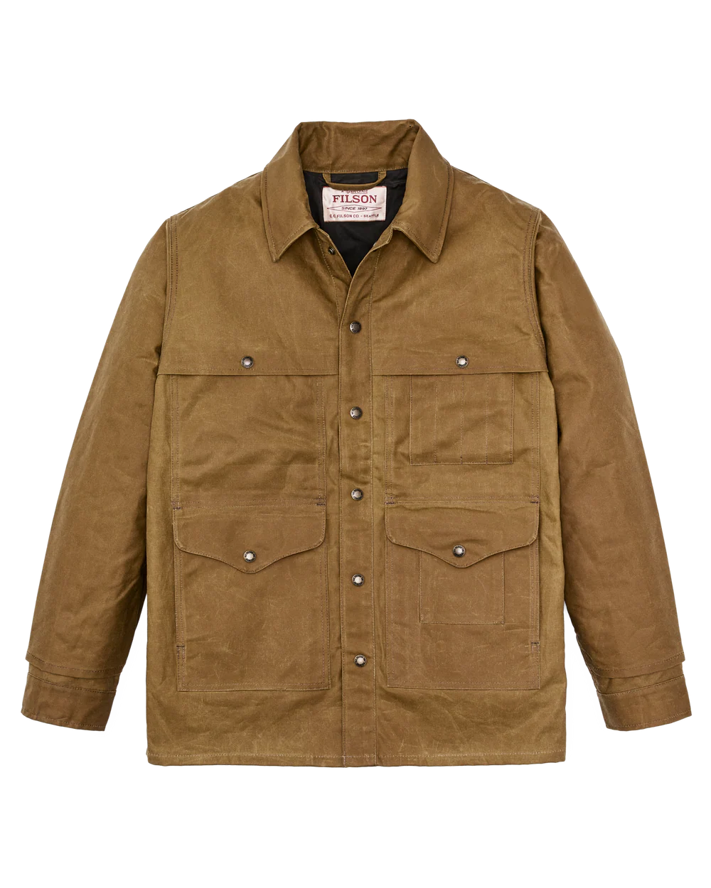 Filson LINED TIN CLOTH CRUISER JACKET