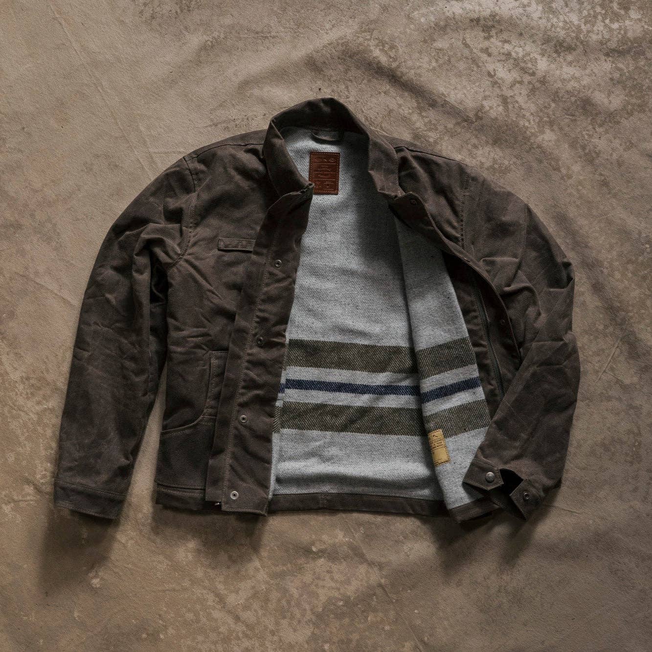 Cabin Jacket w/ Zipper - Oak