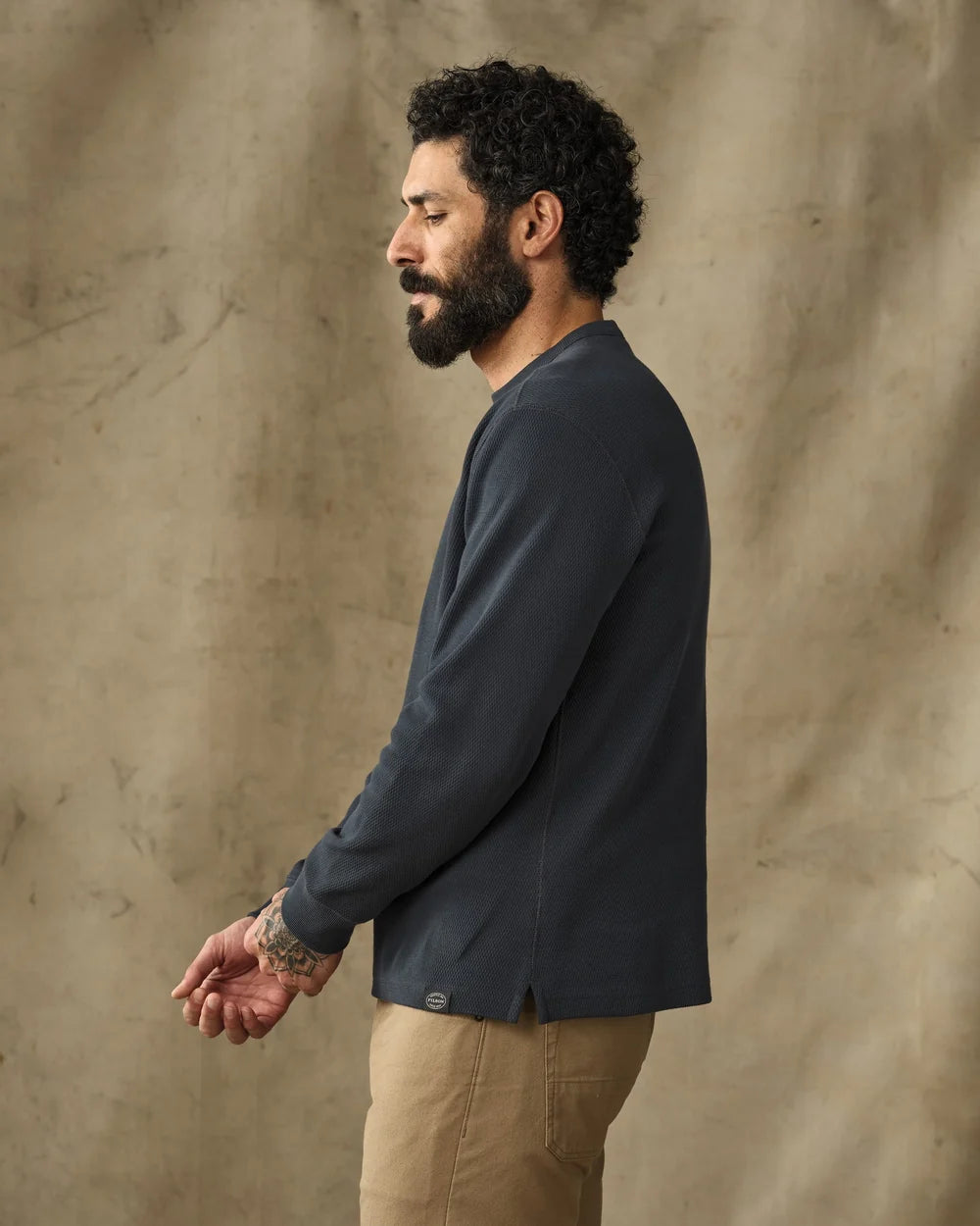Filson WAFFLE KNIT THERMAL CREWNECK