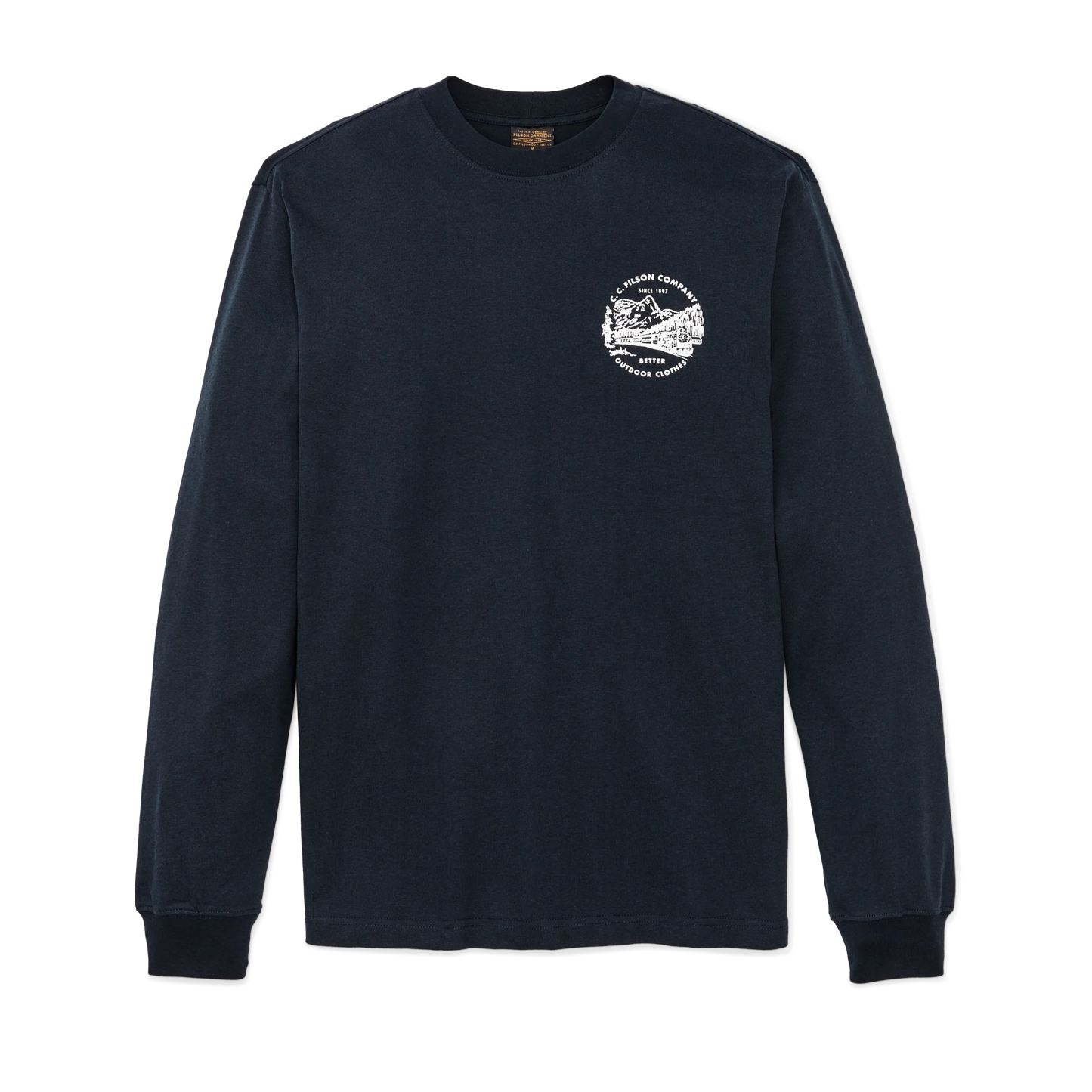 Filson LONG SLEEVE FRONTIER GRAPHIC T-SHIRT